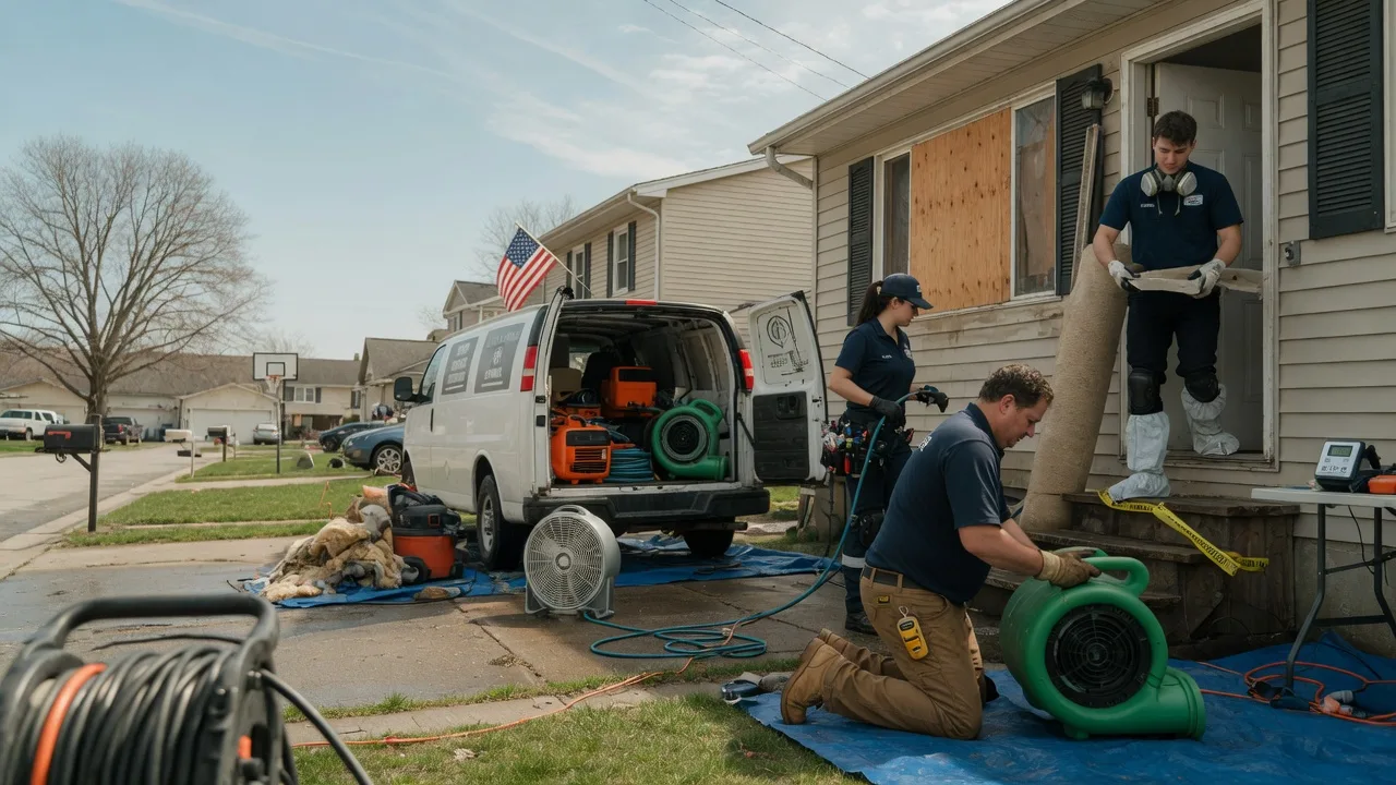 Water Damage Restoration in Blessing, TX near me